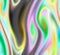 Psychedelic Abstract hypnotic neon pastel pnk green colour swirls