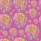 Psychedelic, abstract, surreal seamless pattern