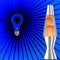 Psychedelic Blacklight Lava Lamp 70\'s