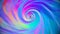 Psychedelic Colorful Abstract Twisting Tunnel  Background