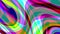 Psychedelic Distortion Wave Ripple Multi Color Loop II