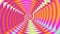 Psychedelic Hypnotizing Funky Vibrant Colorful Abstract Digital Spiral Animation, pink, orange, yellow, and green