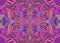 Psychedelic kaleidoscope colorful background with many crazy geometric pattern