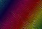 Psychedelic lines. Abstract pattern. Texture with wavy, curves stripes. Optical art background. Wave colorful design,  Vector