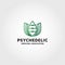 Psychedelic Medicine Association logo design template