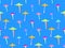 Psychedelic mushrooms seamless pattern. Acid trip, colorful magic mushrooms in the style of the 80s. Design for posters, banners