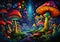 Psychedelic Odyssey: Exploring the Enchanted Mushroom Forest of