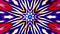 Psychedelic sacred geometry infinite kaleidoscope visual tunnel