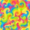 Psychedelic seamless pattern