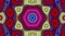 Psychedelic symmetry abstract pattern and hypnotic background, bright crazy