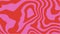 Psychedelic trippy retro background in groovy y2k style. Wave or swirl print in pink and red colors. Simple abstract