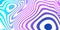 Psychedelic vortex pattern. Purple blue background in the style of the 60s, 70s for cover design, presentations, website