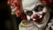 Psychological Horror Clown Doll Close Up Photo