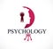 Psychology and mental health concept, created with woman head pr