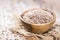 Psyllium Seeds in a bowl