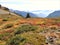 Ptarmigan ridge trail with fall color