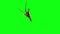 Pteranodon Dinosaurs Fly Attacks Dies Green Screen Markers 3D Rendering