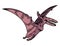 Pterodactyl dangerous predator dino flying