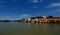 Ptuj castle and Drava river. Styria. Slovenia