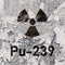 Pu 239 - radioactive Plutonium isotope