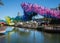 Public art on the canal, downtown Scottsdale