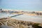 Public beach in Faro, Algarve, Portugal