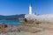 Public beach of Propriano resort town, Corsica