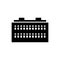 Public building. house vector icon