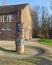 Public buildings in the city park or Stadtpark in Grevenbroich in Germany