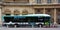 Public bus of Paris, Metro, RER train, tramway.