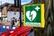 Public Emergency Defibrillator Awareness Location
