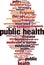 Public health word cloud