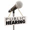 Public Hearing Information Meeting Share Opinion Feedback