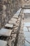 Public Lavatories bathroom at Beit She`an in Israel