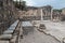 Public Lavatories bathroom at Beit She`an in Israel