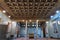 Public mosque of Manial Palace of Prince Mohammed Ali Tewfik with wooden golden ornate ceilings, Cairo, Egypt