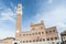Public Palace and it\\\'s Mangia Tower in Siena, Italy