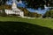 Public Park - Historic State House - Capitol in Autumn / Fall Colors - Montpelier, Vermont