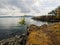 Public Ruckle Provincial Park shoreline on the Salt Spring Island