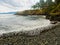 Public Ruckle Provincial Park shoreline on the Salt Spring Island