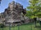 Public ruins in Istanbul, Turkey