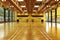 Public school, interior gym