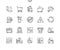 Public signs Well-crafted Pixel Perfect Vector Thin Line Icons 30 2x Grid for Web Graphics and Apps