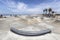 Public Skate Board Park in Venice Beach California