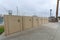 Public storage beige lockers at Oceanside in California