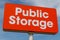 Public Storage self storage location. Public storage is run as real estate investment trust REIT and provides moving services I