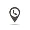 Public telephone location icon