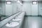 Public toilet and Bathroom interior with wash basin and toilet r