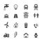 Public utility icons