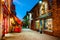 Pubs in Kilkenny, Ireland at night